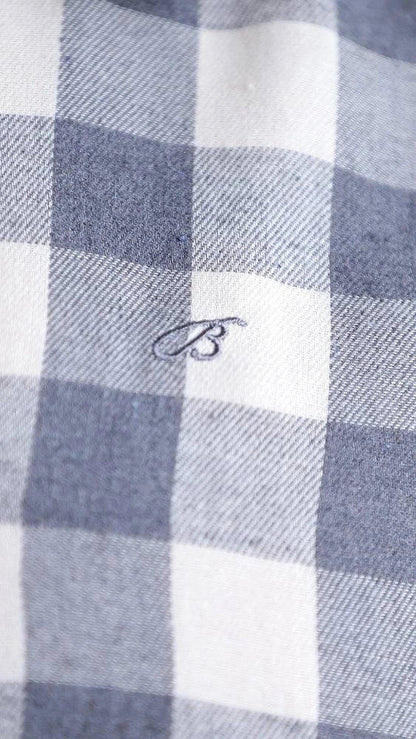 The Woodsman Shirt(silver Plaid)