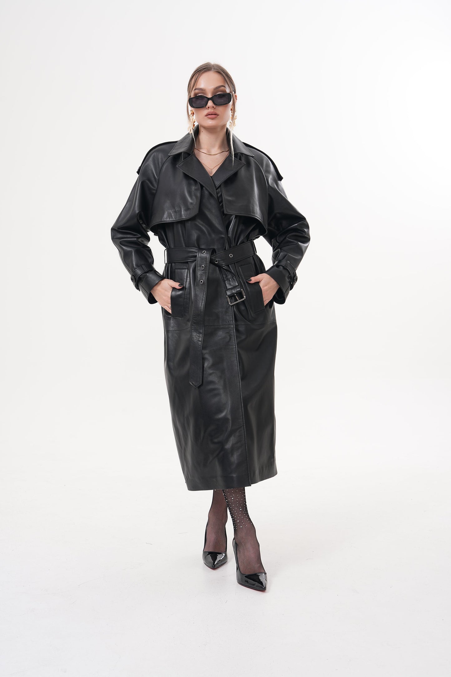The Raven Black Leather Women Jacket