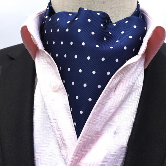 KSF1017 Blue and White Polkadot Ascott