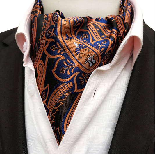 KSF1061 Orange and Blue Paisley Ascott