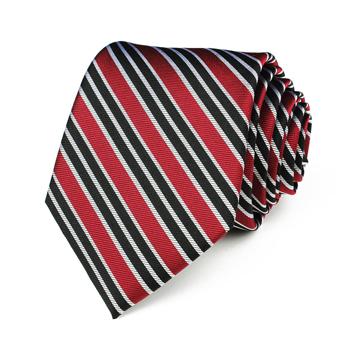 KST007 Striped Silk Ties
