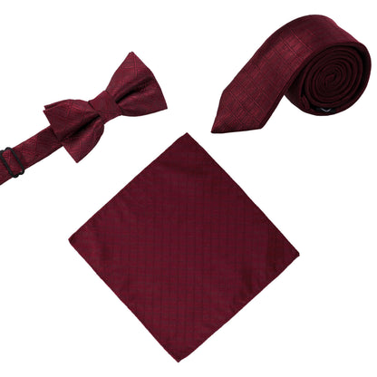 Ferrecci Boys 300 Series Vest Set Dark Red
