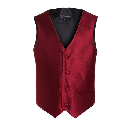 Ferrecci Boys 300 Series Vest Set Wine