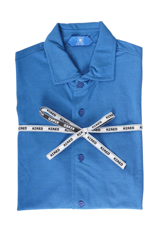 Kired CAPRI Long Sleeve Full Button Polo Shirt