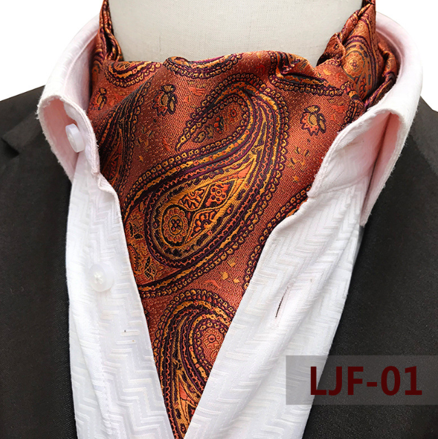 LJF-01 Orange Paisley Ascott