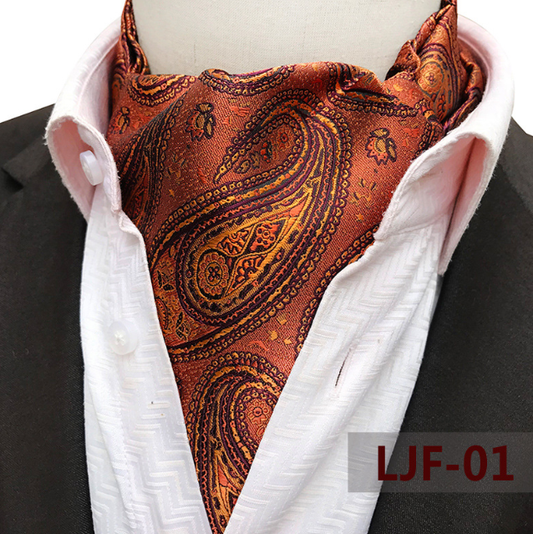 LJF-01 Orange Paisley Ascott