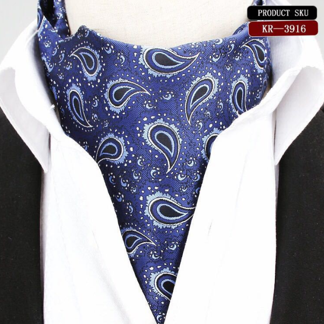 LJF-26 Dark Blue Paisley Ascott