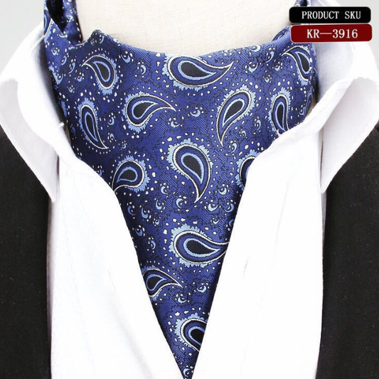LJF-26 Dark Blue Paisley Ascott