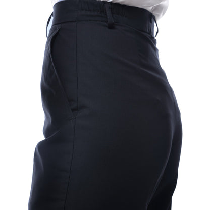 Womens 2789 Navy Elastic Waistband Dress Pants