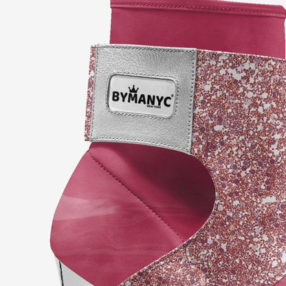 Limited Edition Vegan Stiletto Boots BYMANYC ® New York Futurista Black - My Men's Shop