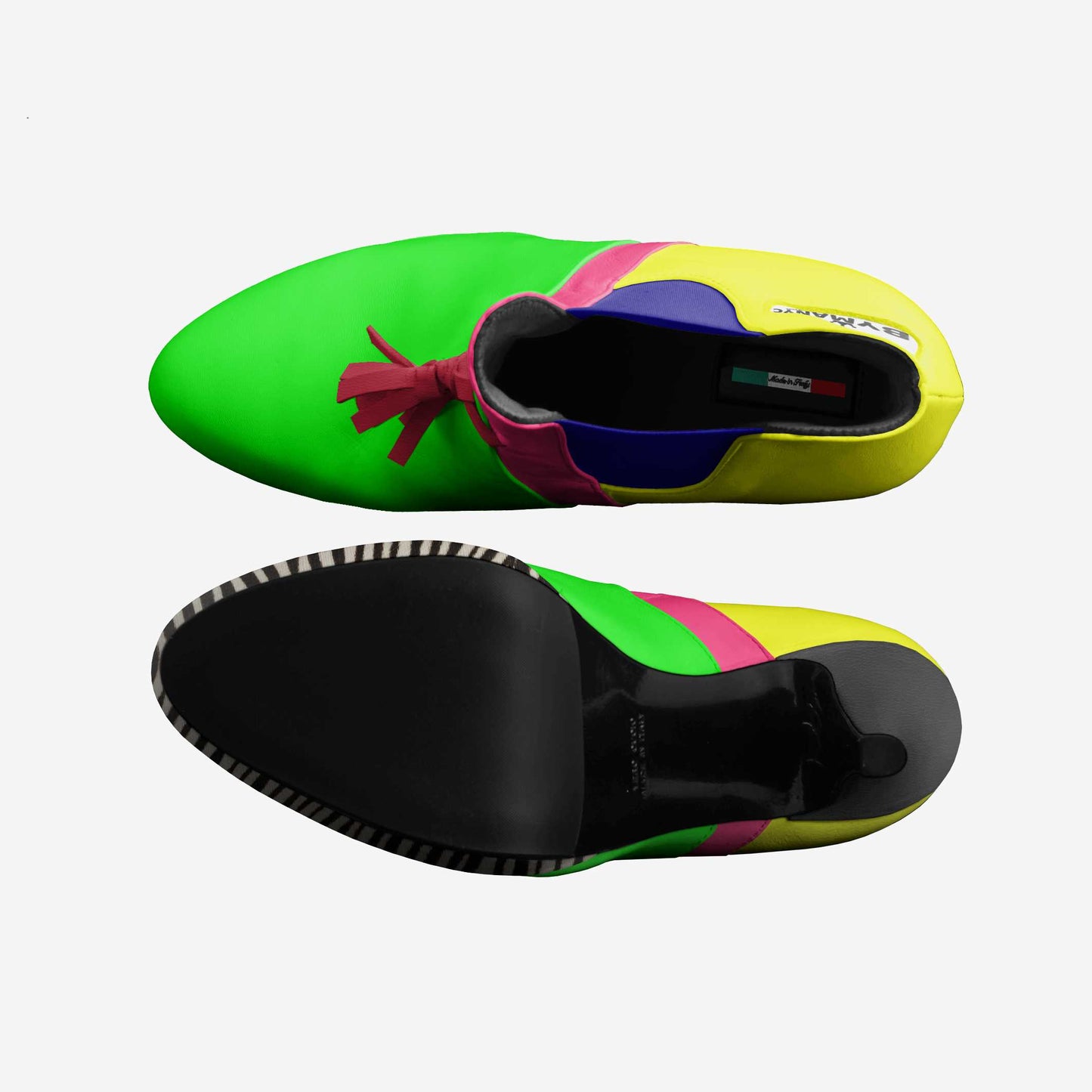 Zapatos de plataforma con borlas veganas Edición Limitada BYMANYC ® New York R&B Chic