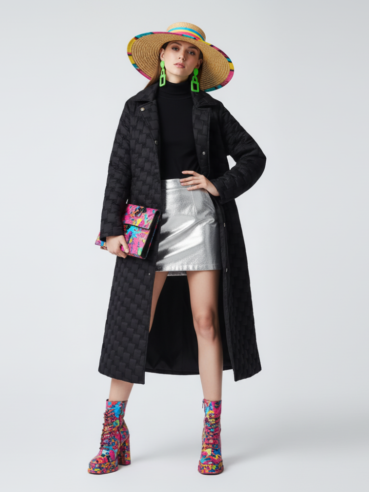 Long Quilted Puffer Coat FIFTH AVENUE BYMANYC ® New York - My Men's Shop