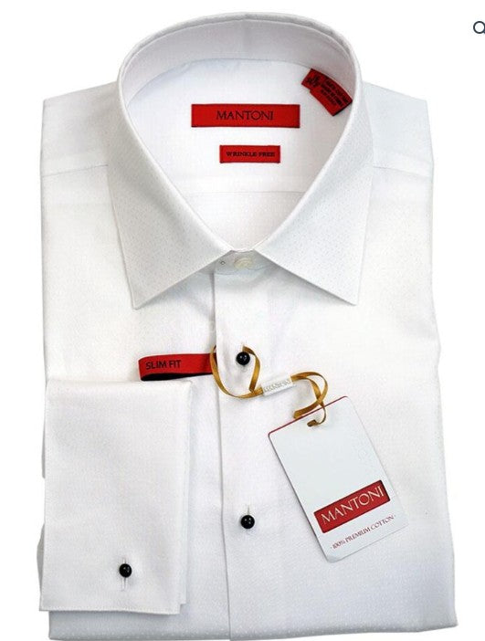 COTTON TUXEDO SHIRT