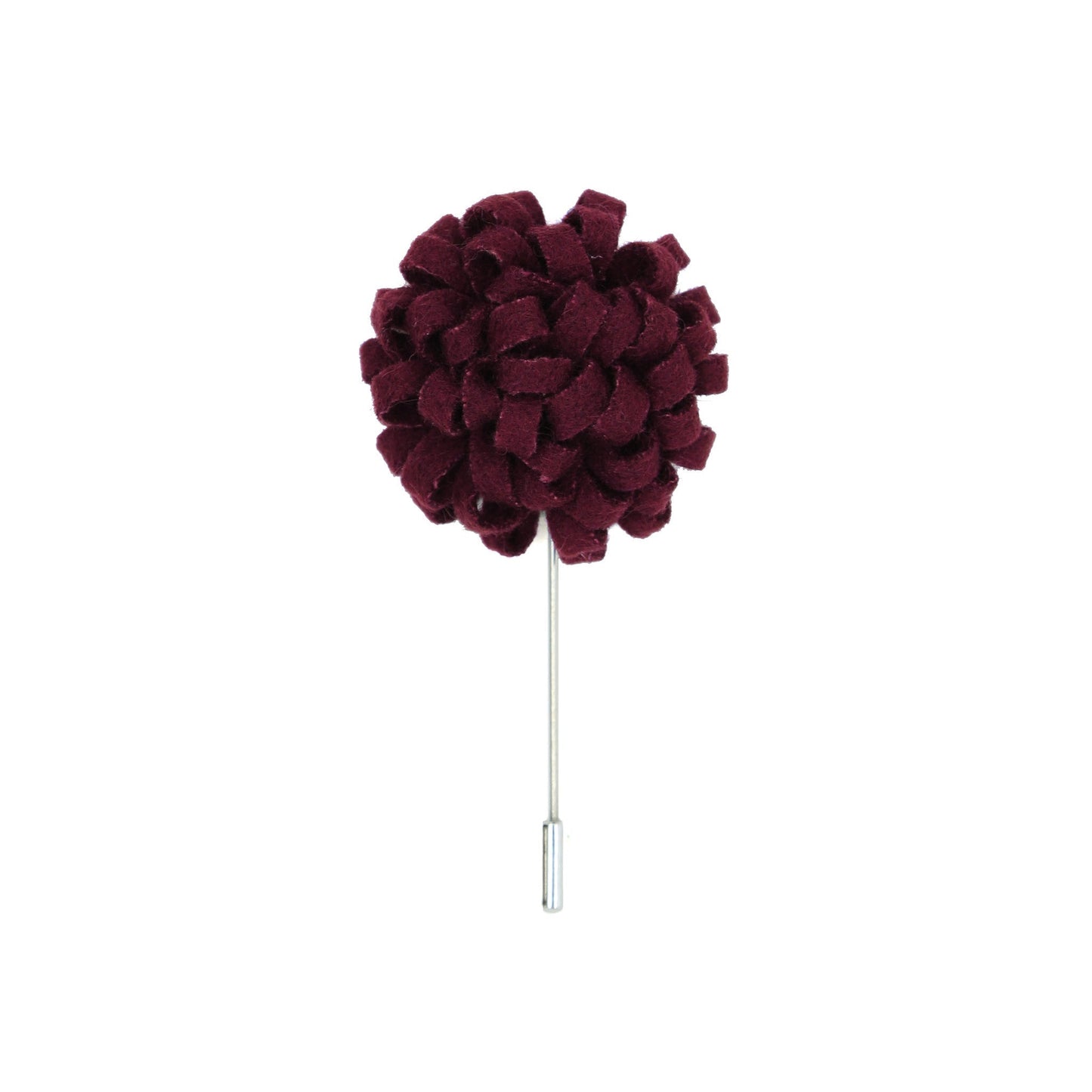 Manzu 50 Burgundy Lapel Pin