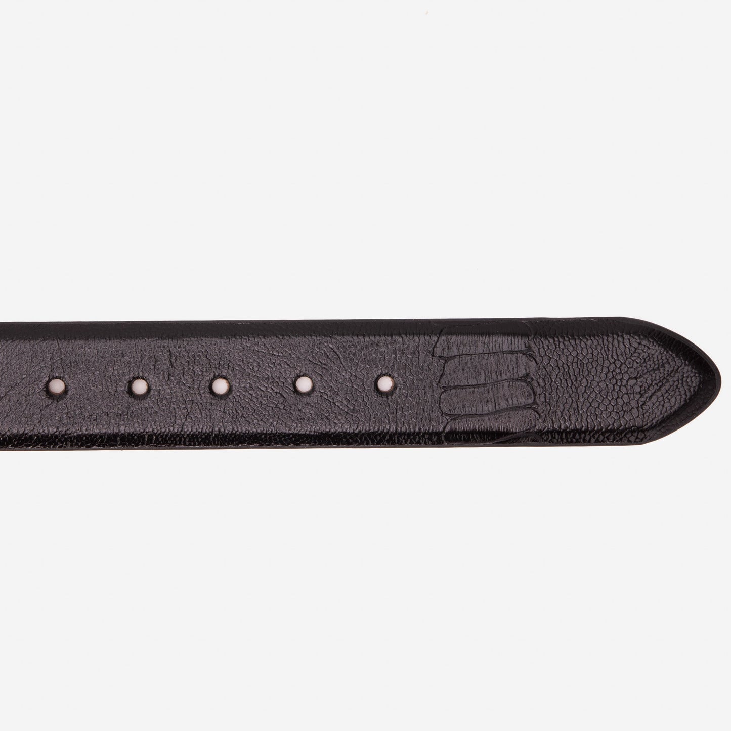 The Bangkok Black  Calfskin Belt