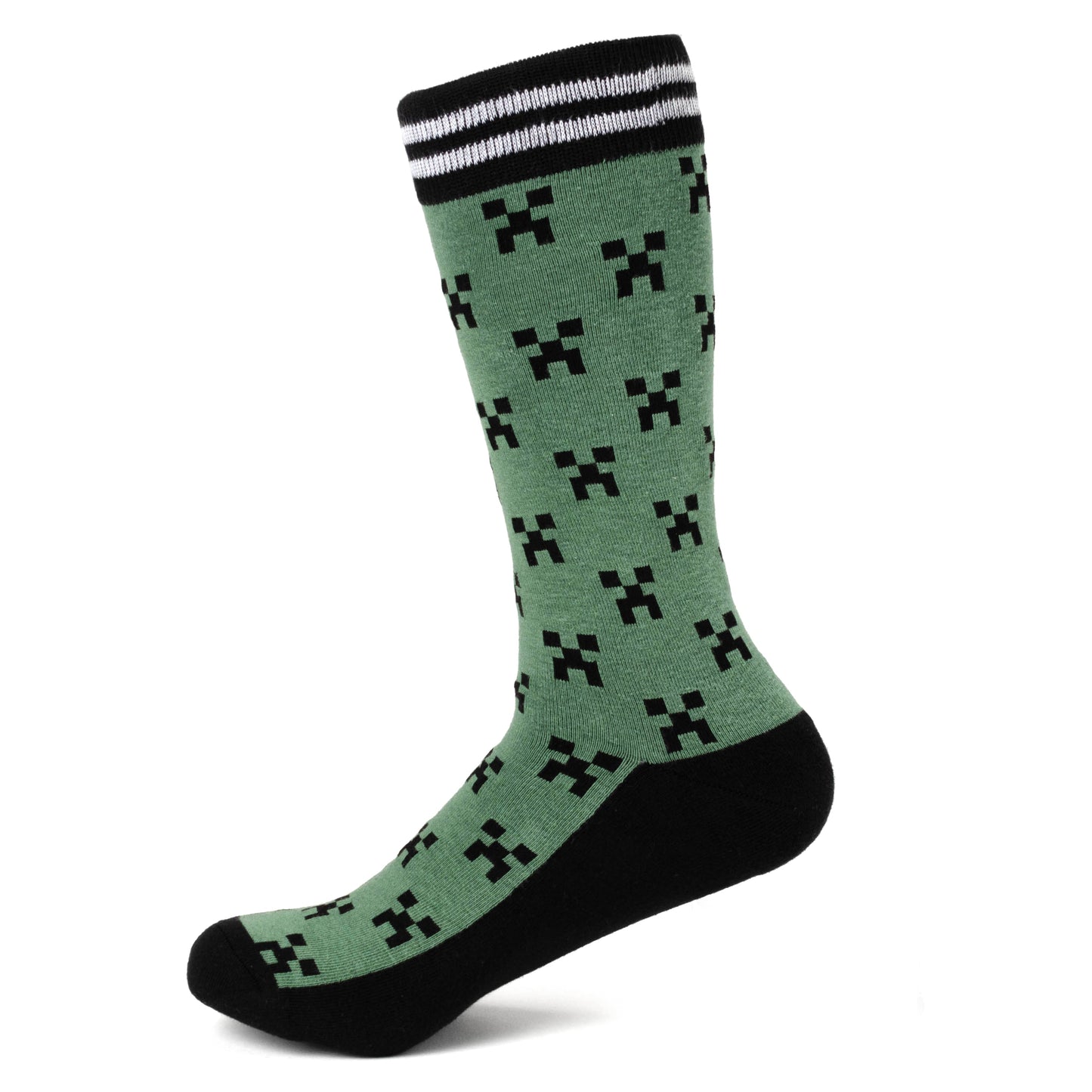 Set de calcetines Minecraft Creeper para hombre – 3 pares