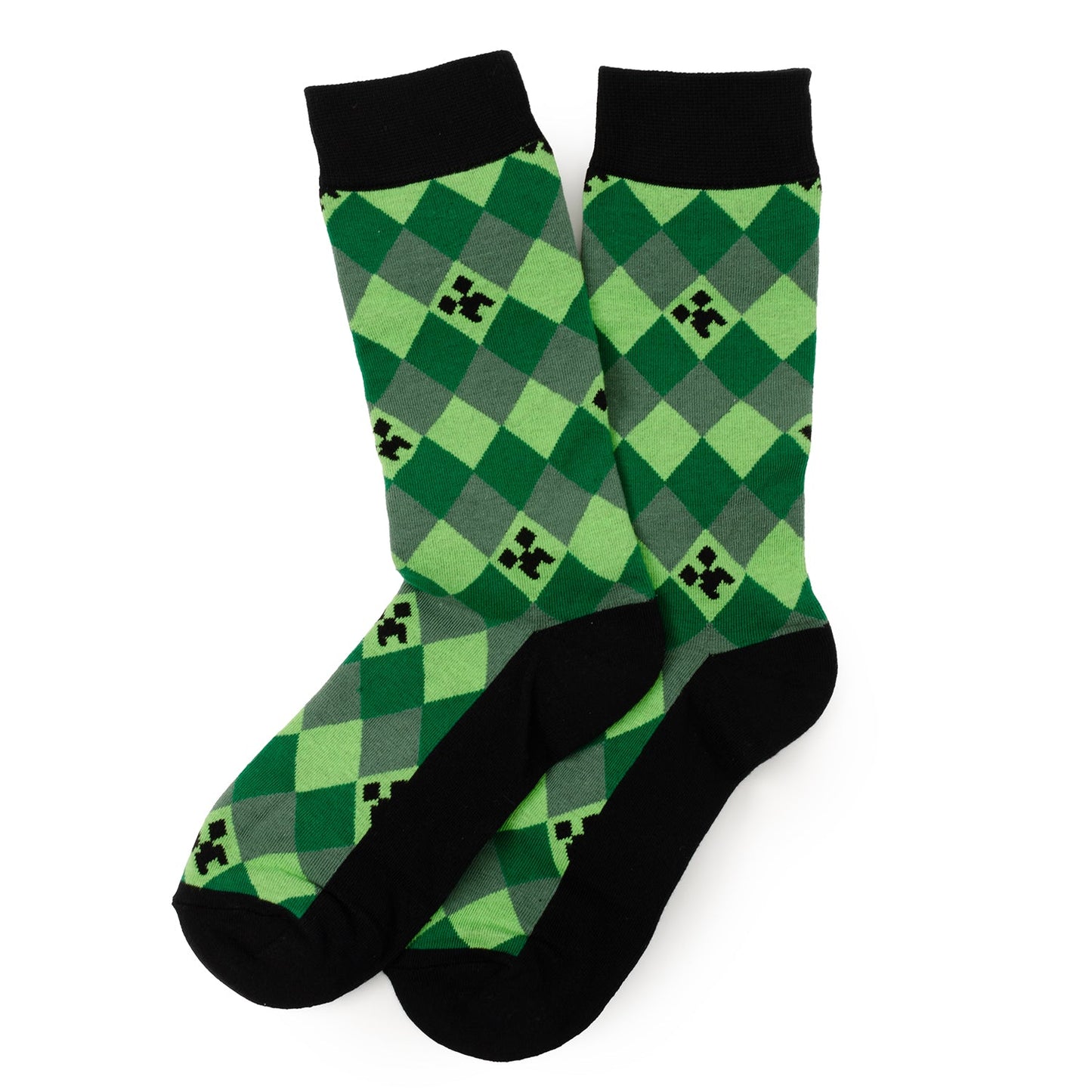 Set de calcetines Minecraft Creeper para hombre – 3 pares