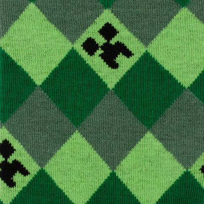 Set de calcetines Minecraft Creeper para hombre – 3 pares