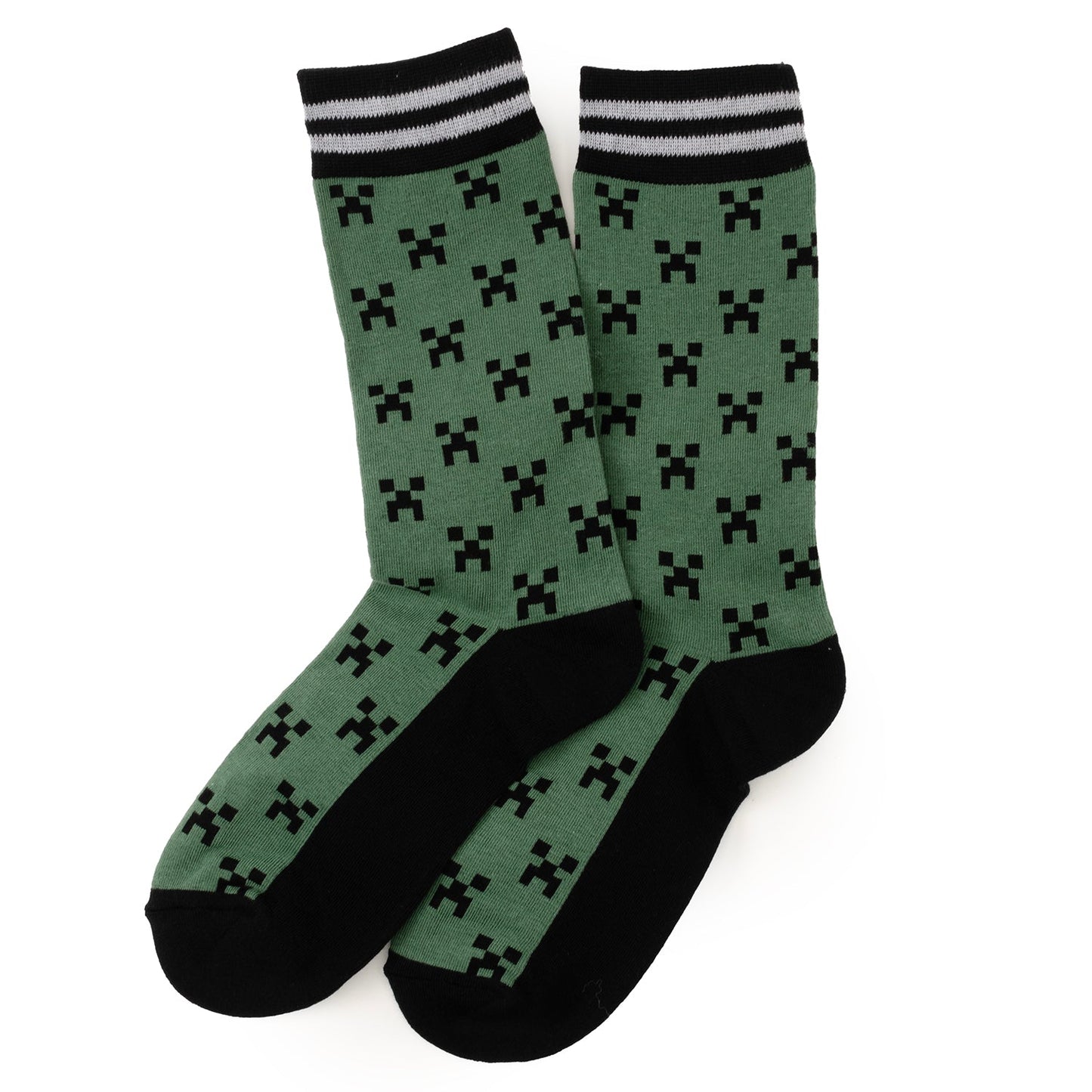 Set de calcetines Minecraft Creeper para hombre – 3 pares