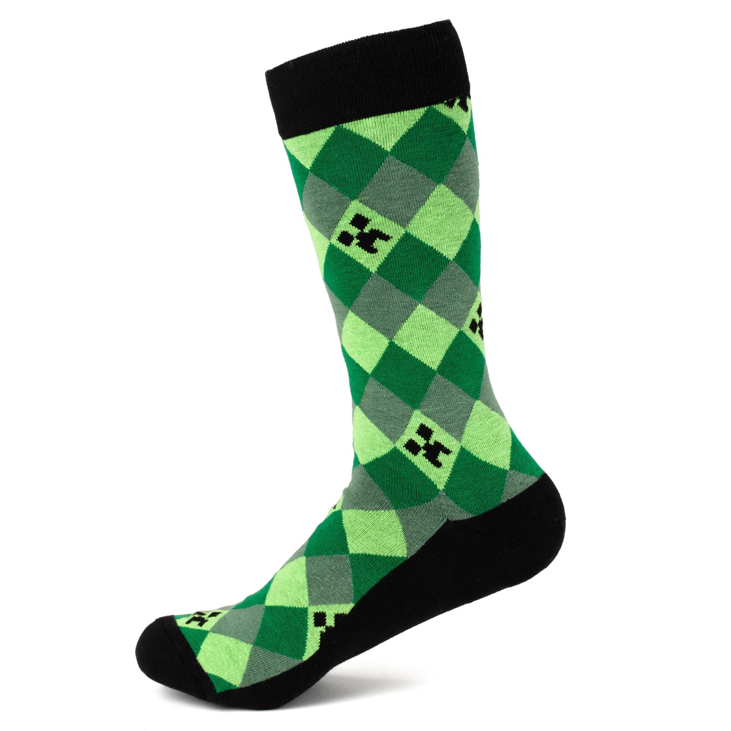 Set de calcetines Minecraft Creeper para hombre – 3 pares