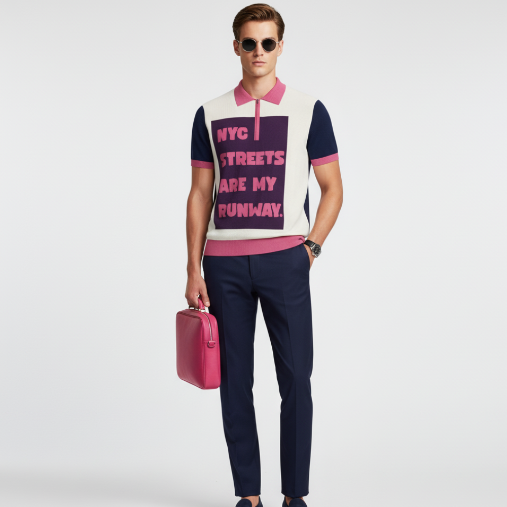 MEATPACKING Cashmere Polo BYMANYC ® New York - My Men's Shop
