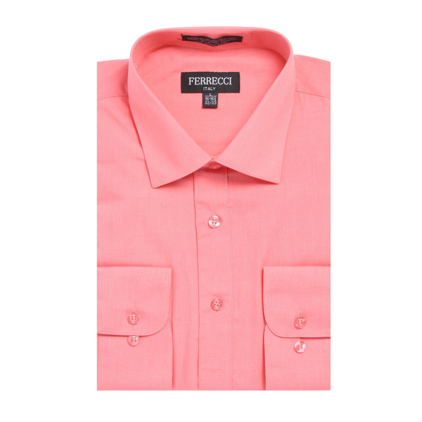Mens Solid Bright Colored Dress Shirt - Many Colors