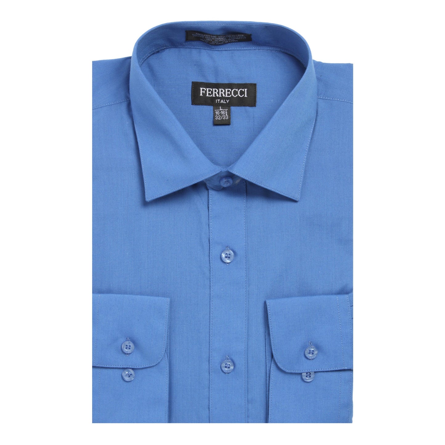 Mens Solid Bright Colored Dress Shirt - Many Colors