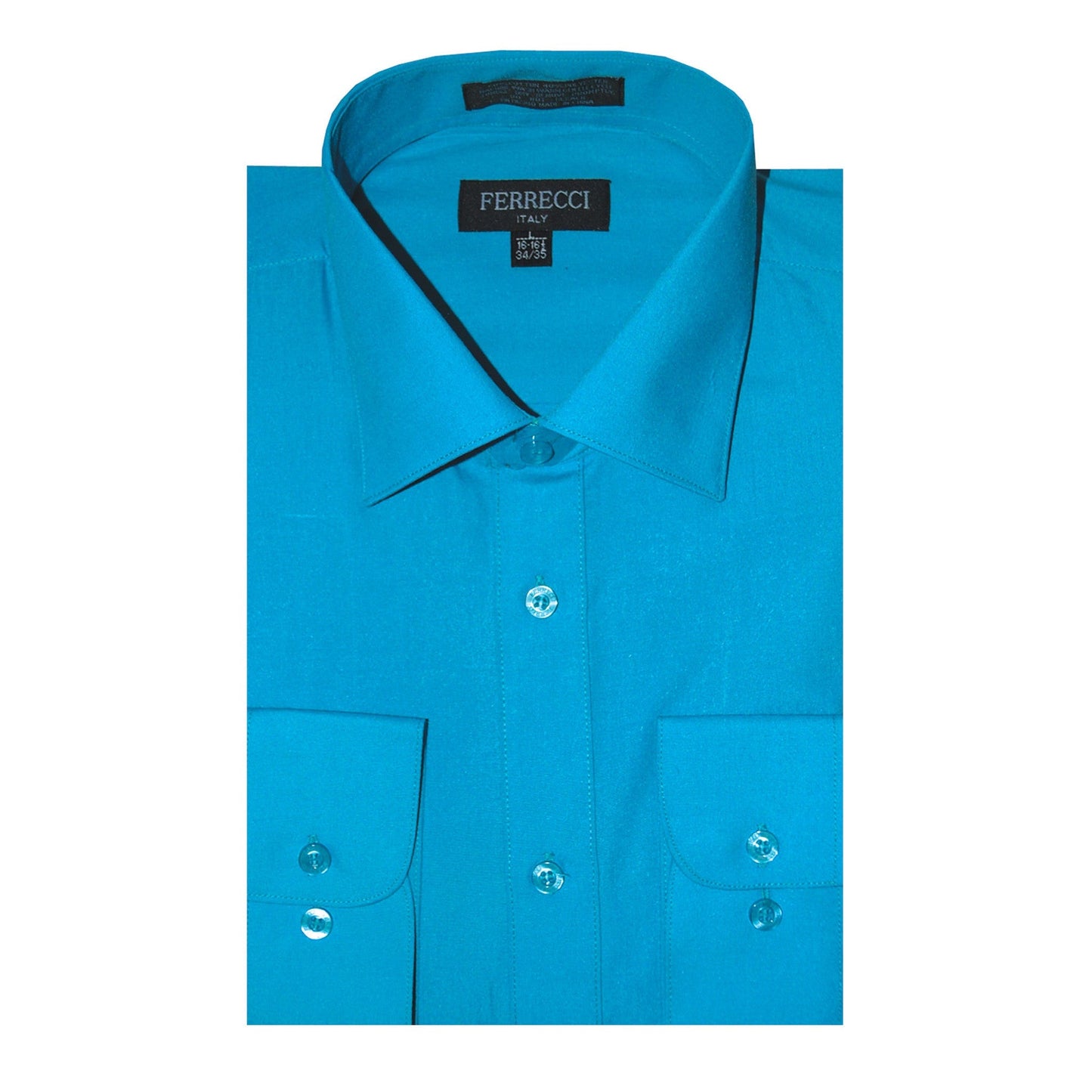 Mens Solid Bright Colored Dress Shirt - Many Colors