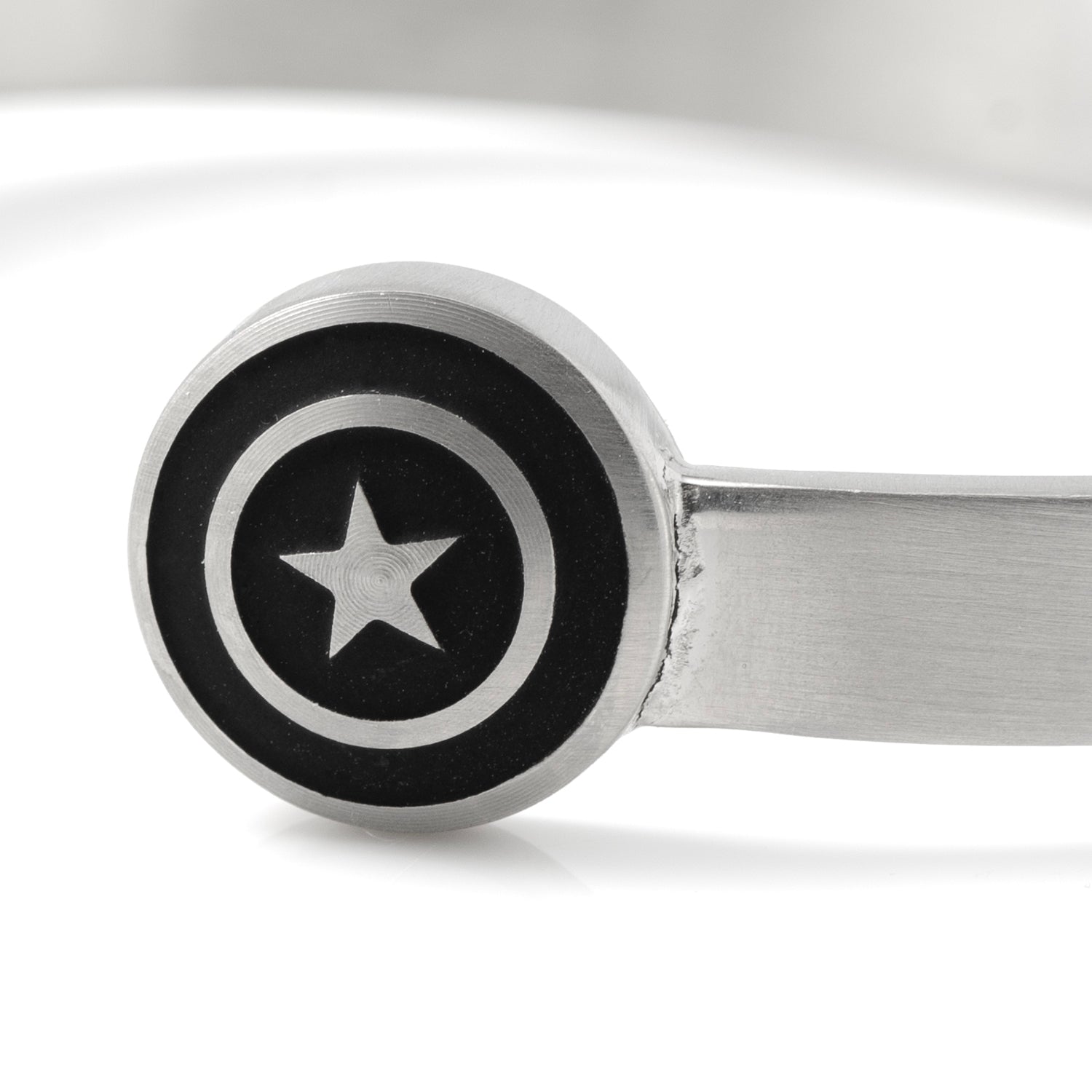 Marvel Captain America Stainless Steel Cuff Bracelet - My Men's Shop