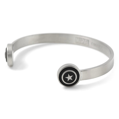 Marvel Captain America Stainless Steel Cuff Bracelet - My Men's Shop