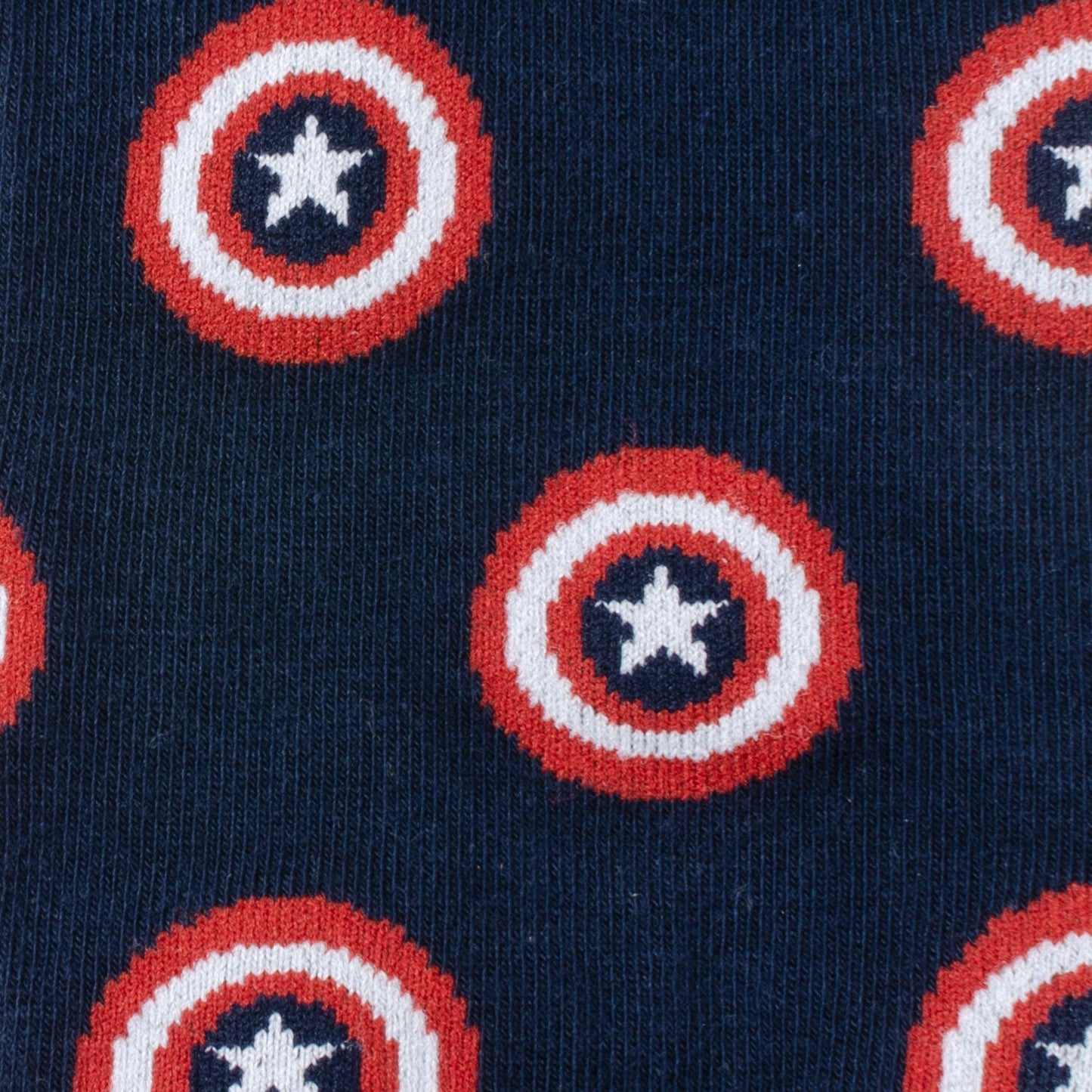 Set de regalo de calcetines tobilleros azul marino de Capitán América de Marvel