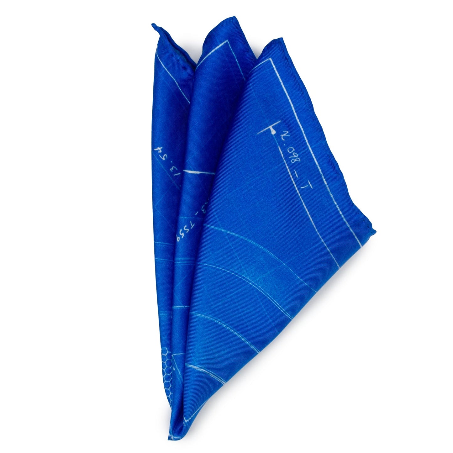 Marvel Captain America Shield Blueprint Pocket Square