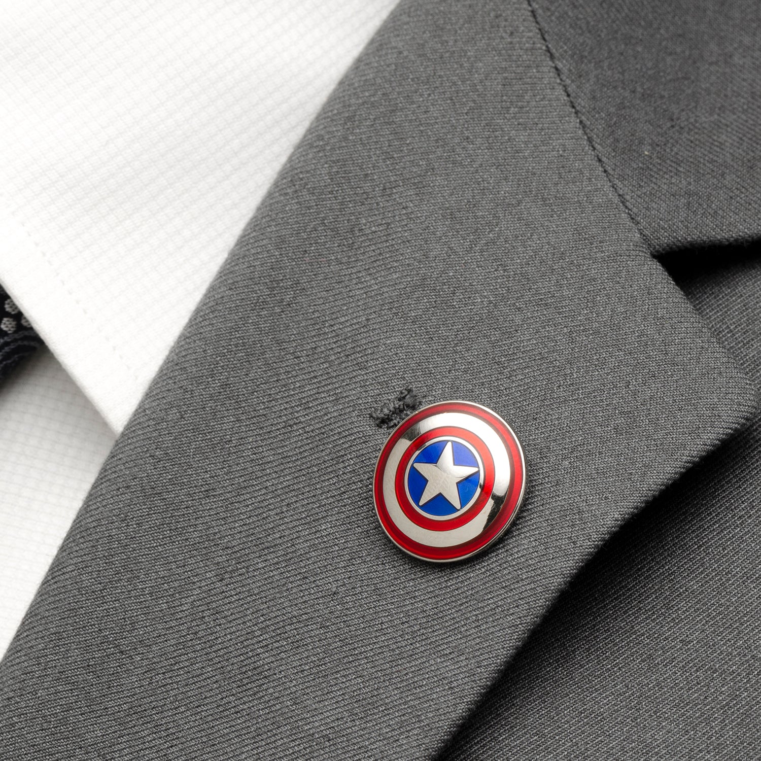 Marvel Captain America Lapel Pin - My Men's Shop