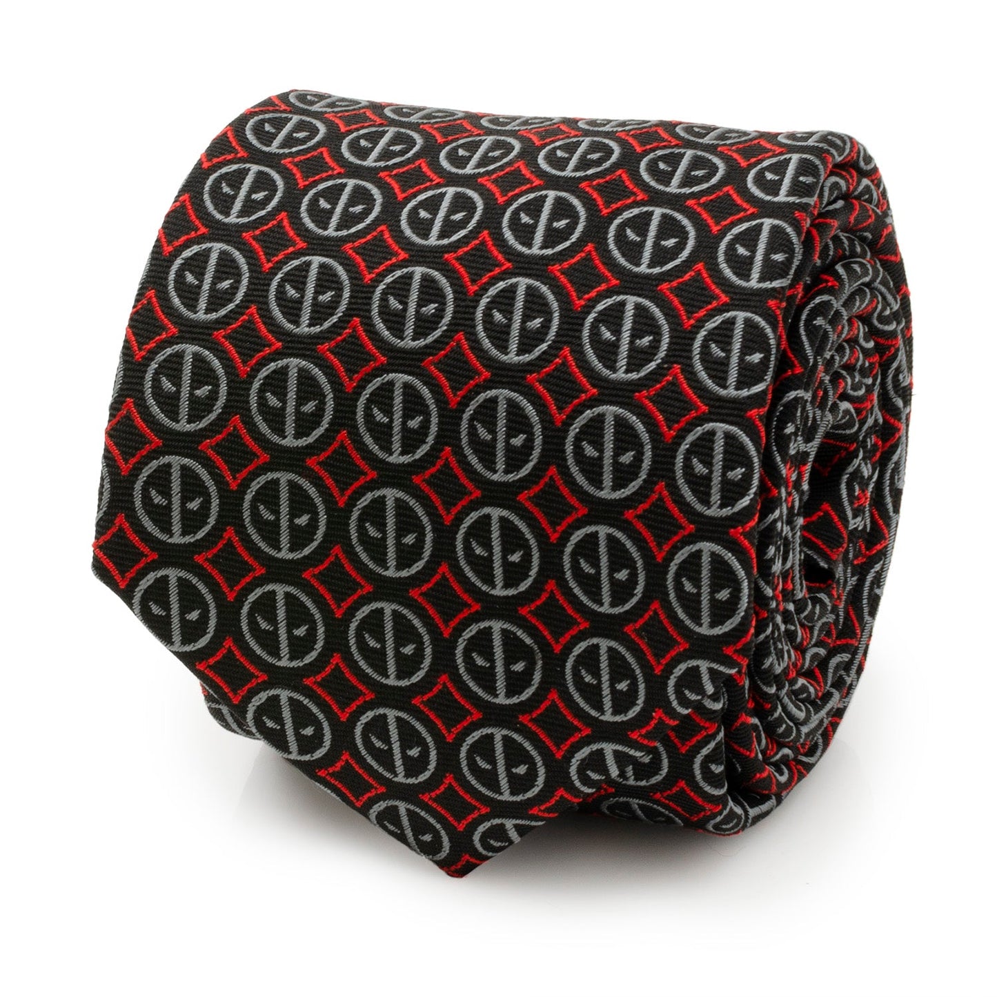 Corbata de hombre negra de Marvel Deadpool