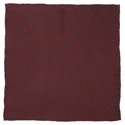 Marvel Deadpool Red Mask Silk Pocket Square