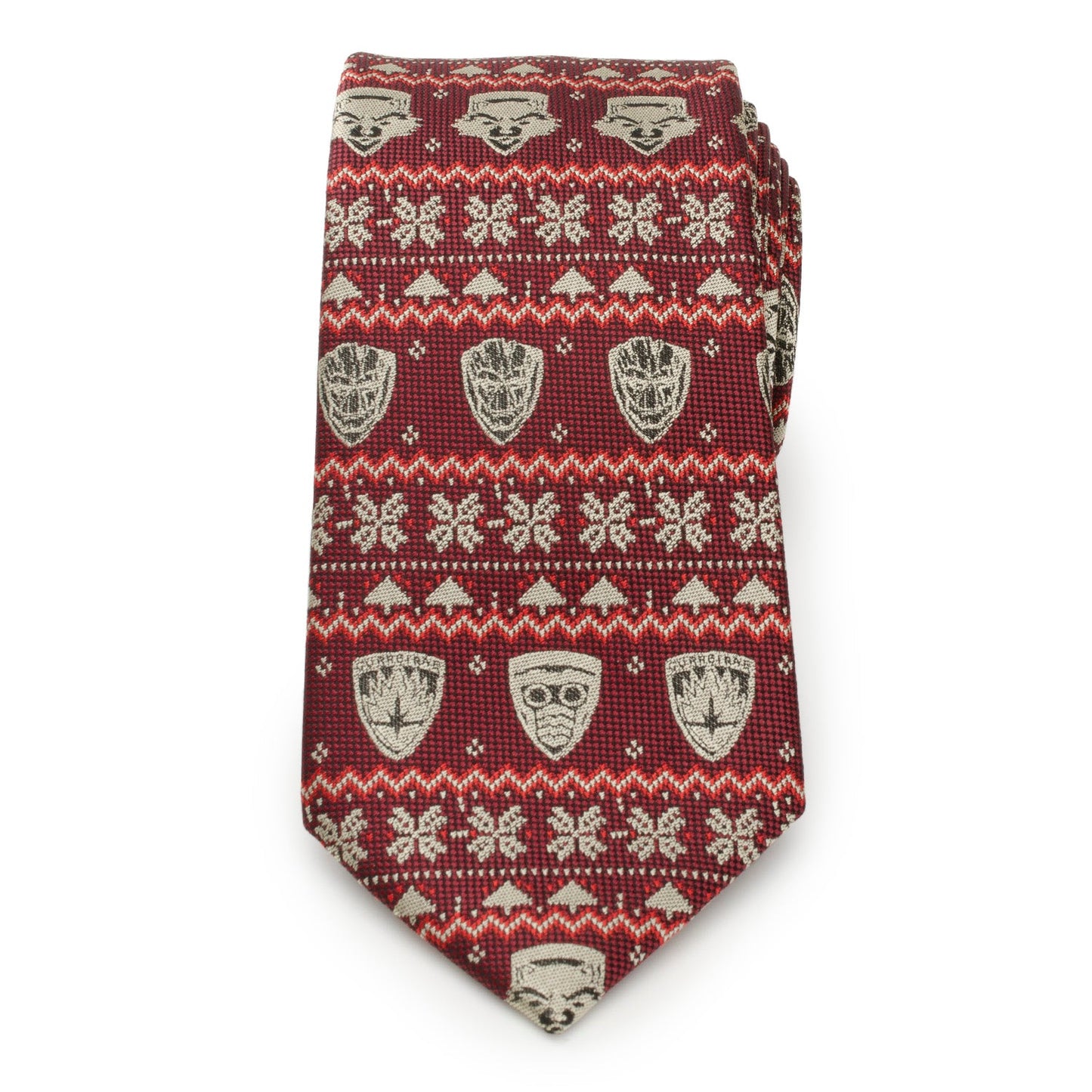 Corbata roja para hombre Fair Isle de Marvel Guardianes de la Galaxia