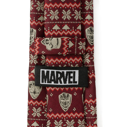 Corbata roja para hombre Fair Isle de Marvel Guardianes de la Galaxia