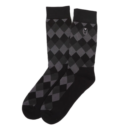 Paquete de 3 calcetines Marvel Argyle y set de regalo con pin de solapa