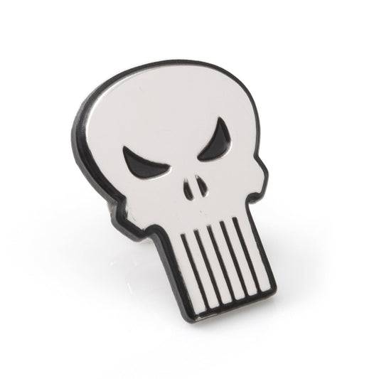 Marvel The Punisher Silver Lapel Pin - My Men's Shop