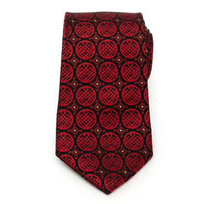 Corbata Roja de Hombre Shang-Chi de Marvel