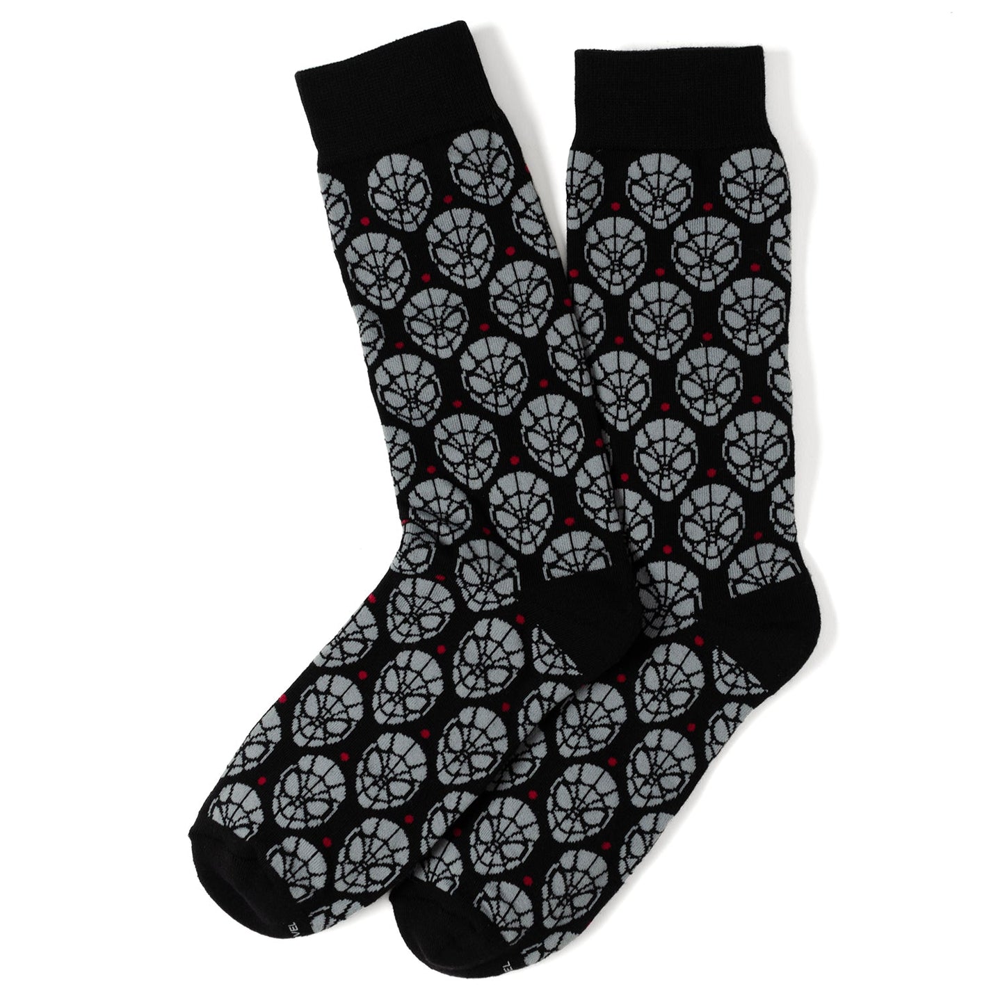 Set de regalo de calcetines y pin de solapa de Marvel Spider-Man Dot de 3 pares