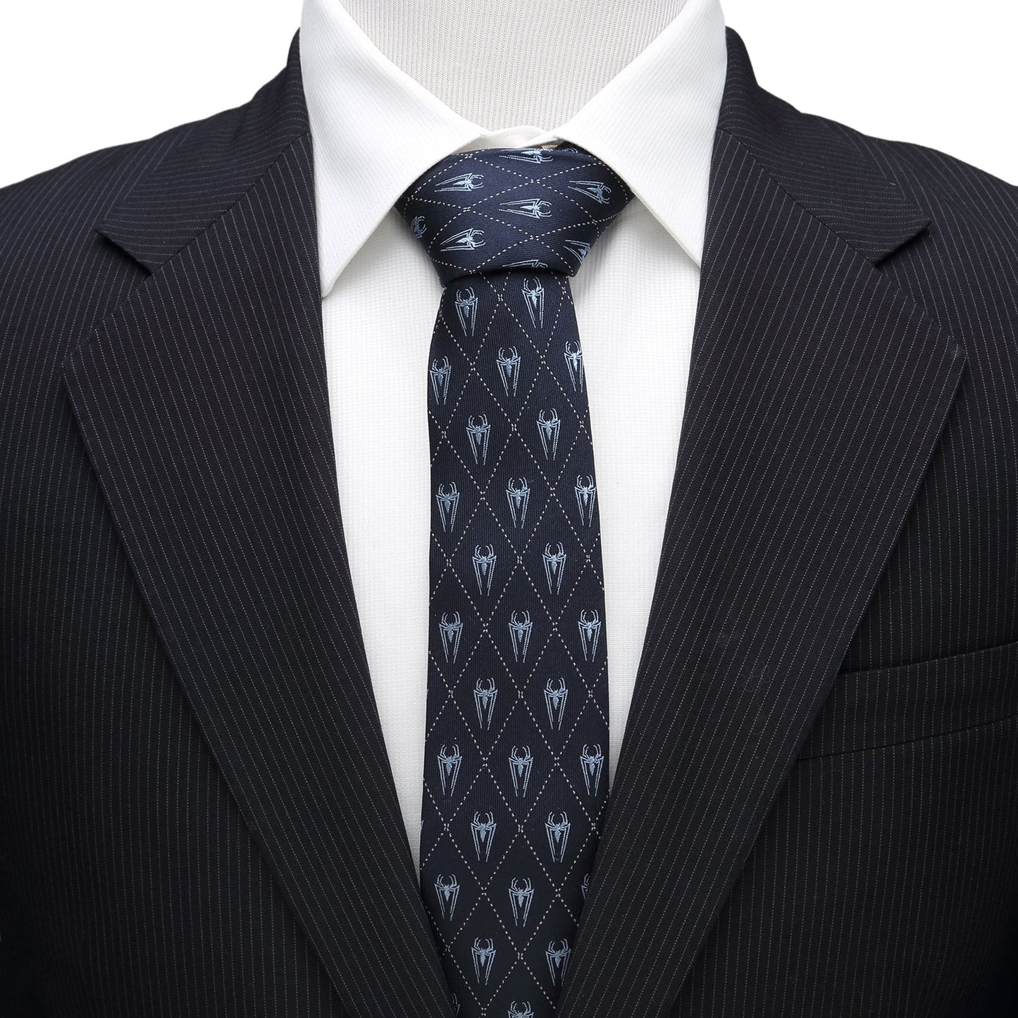 Corbata para hombre Marvel Spider-Man Diamond Navy