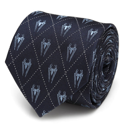 Corbata para hombre Marvel Spider-Man Diamond Navy