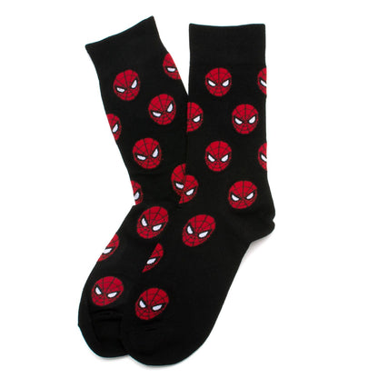 Set de regalo de 3 pares de calcetines y pin de solapa de Marvel Spider-Man