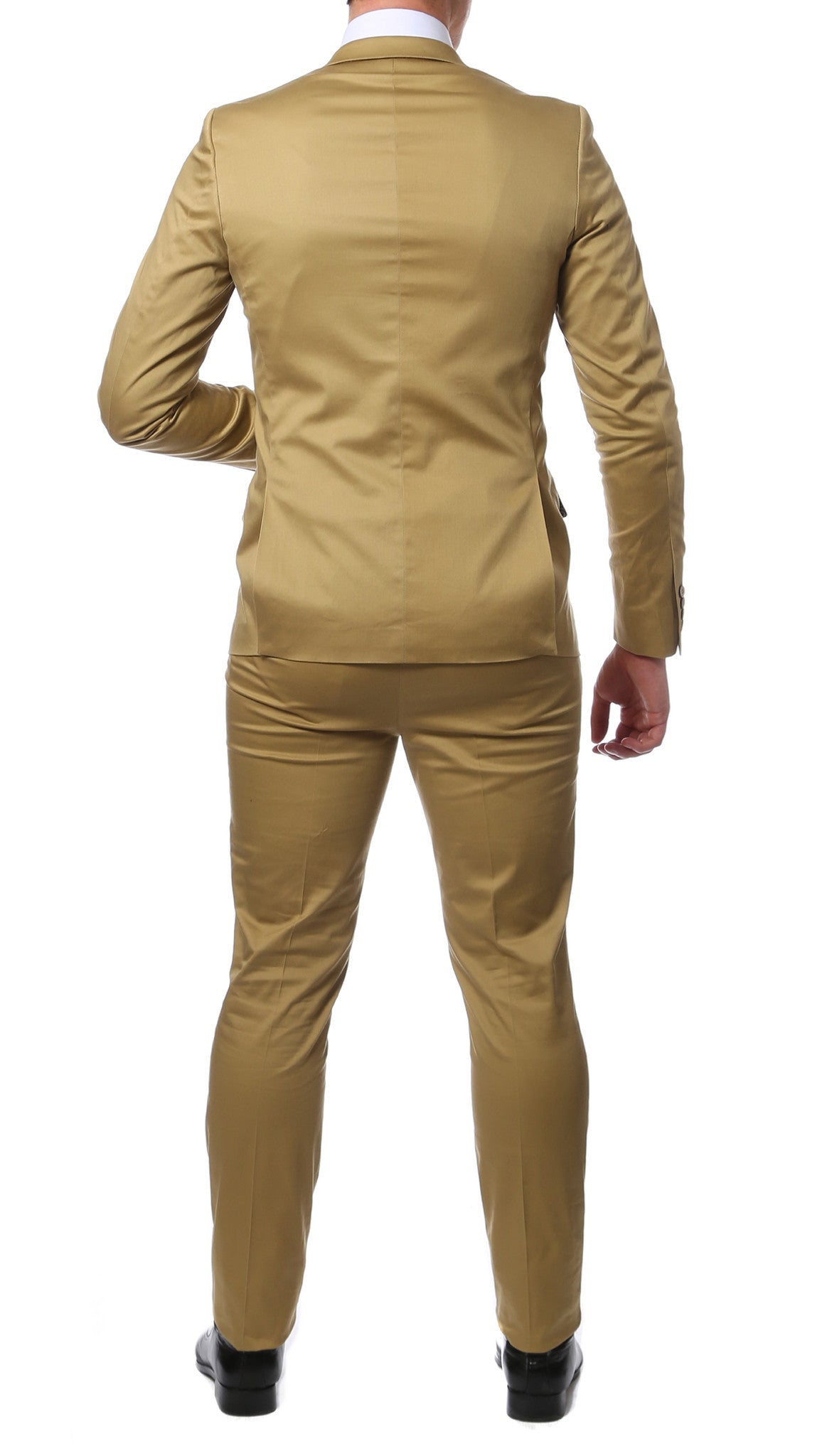 Madison Tan Ultra Slim Fit Cotton 2pc Suit