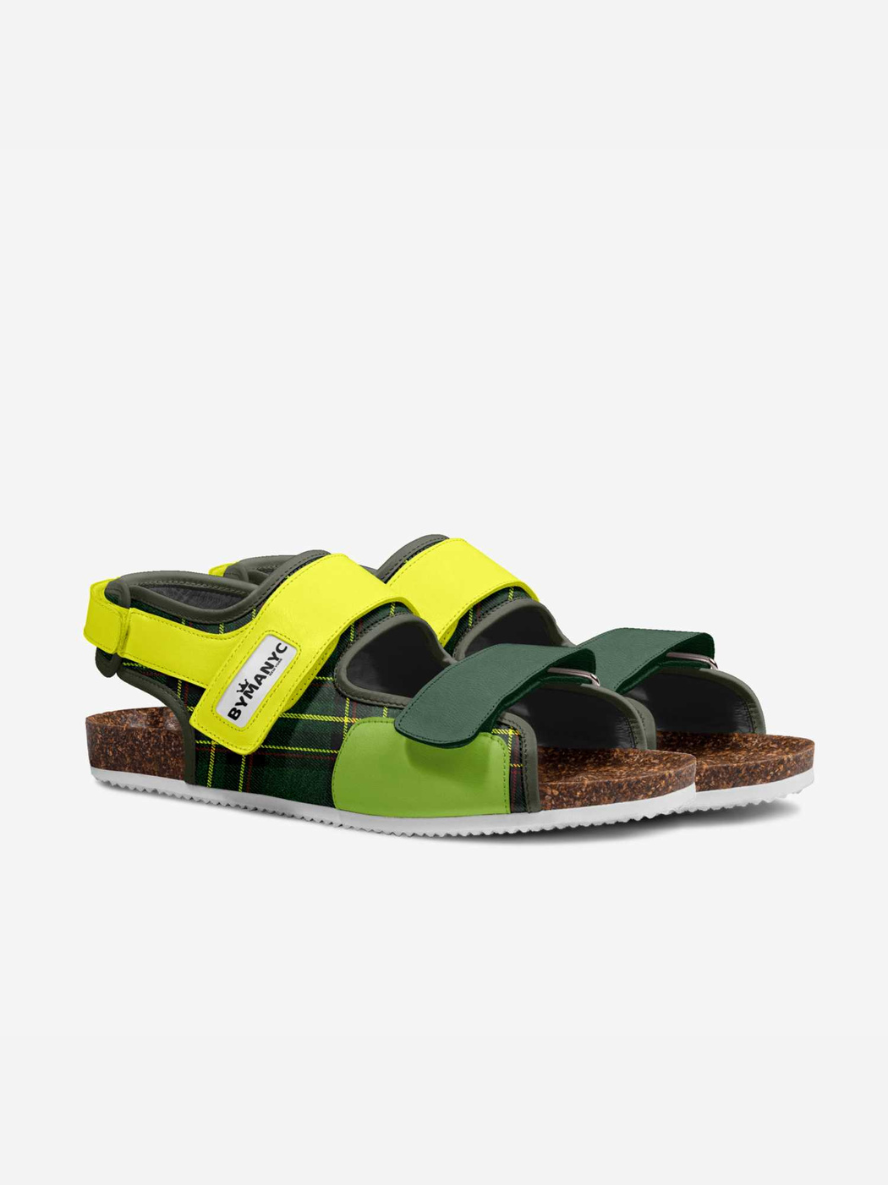 Sandalias ecológicas de lujo Meatpacking | BYMANYC ® Calzado de Nueva York