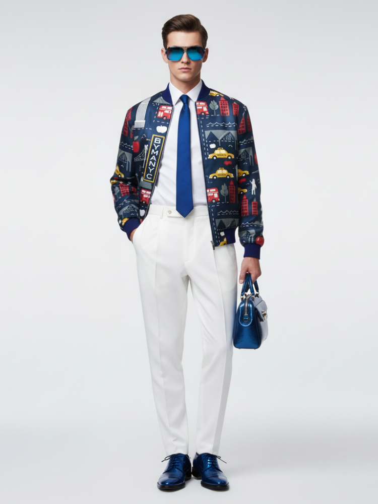 Chaqueta bomber Harlem para hombre BYMANYC ® New York