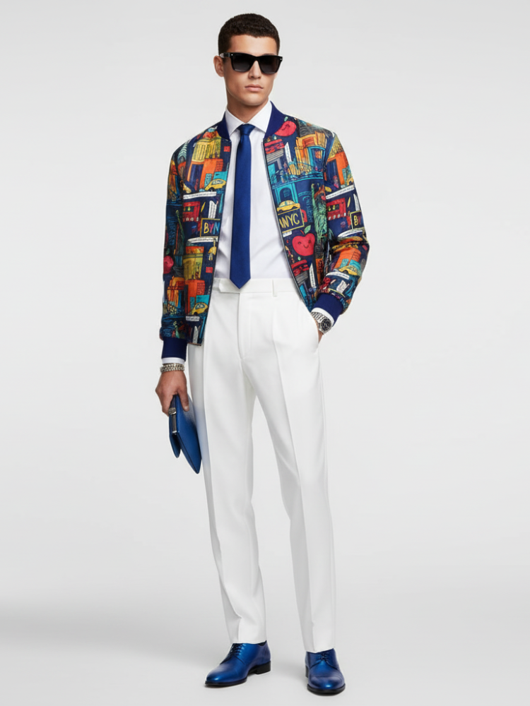 Chaqueta Bomber SOHO para Hombre BYMANYC ® New York