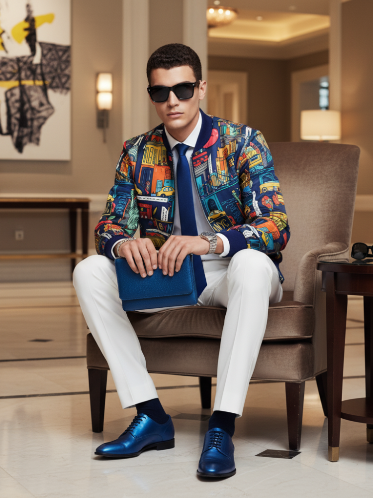 Chaqueta Bomber SOHO para Hombre BYMANYC ® New York