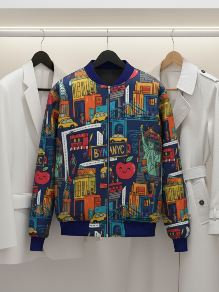 Chaqueta Bomber SOHO para Hombre BYMANYC ® New York
